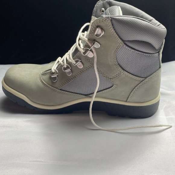 Timberland 6 Inch Field Boot Junior 'Light Grey', US size 6.5 - Picture 9 of 16